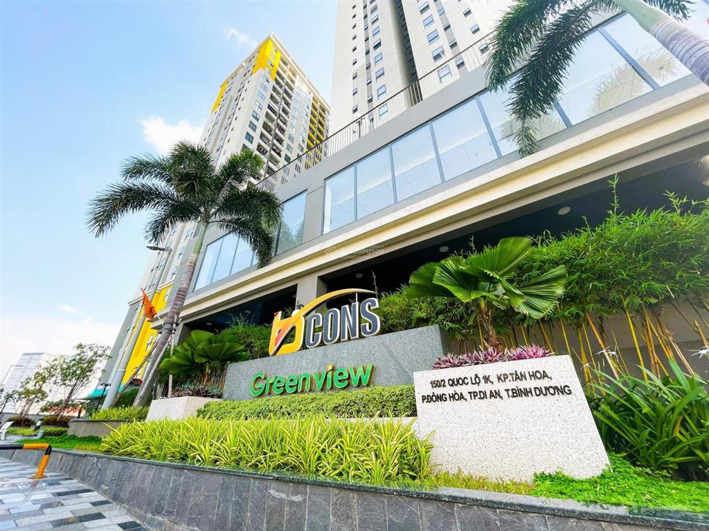 Cần thuê căn hộ bcons green view  51m2/ chỉ 5,6tr  có 2 phòng ngủ