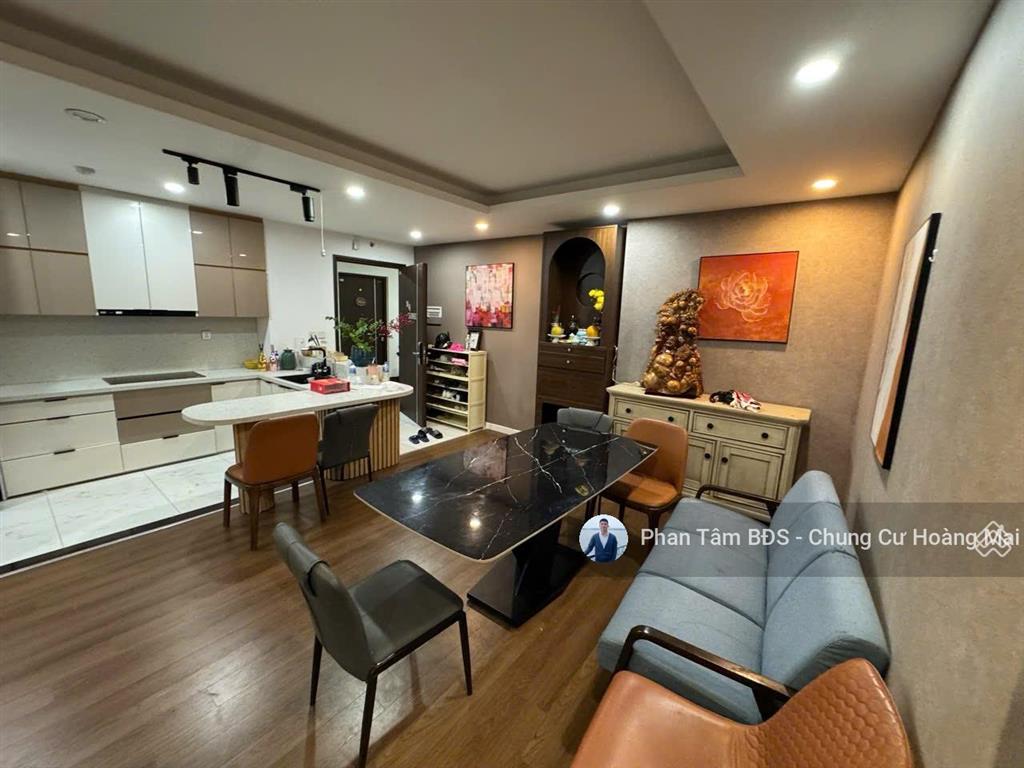 Bán căn góc hoa hậu 3n, dt 105m2, full nt, giá 8.6 tỷ, view đẹp, sổ hồng, eco lake, hoàng mai, hn