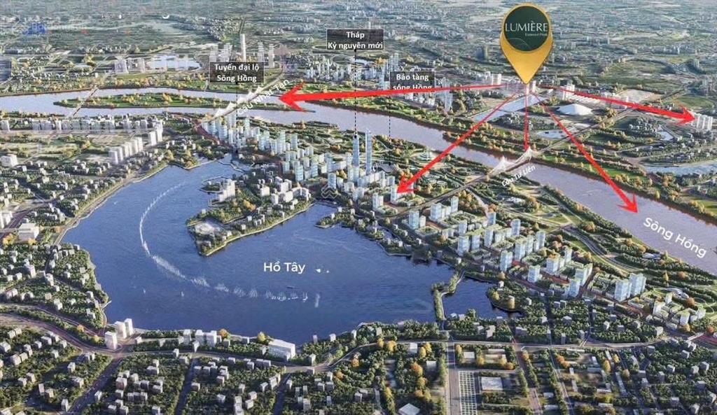Bán 69,9m căn chung cư lumiere essence peak giá chủ đầu tư view hồ thoáng mát