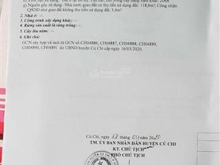 Cần bán gấp lô đất tại võ văn điều , phước thạnh , củ chi chỉ 550 triệu