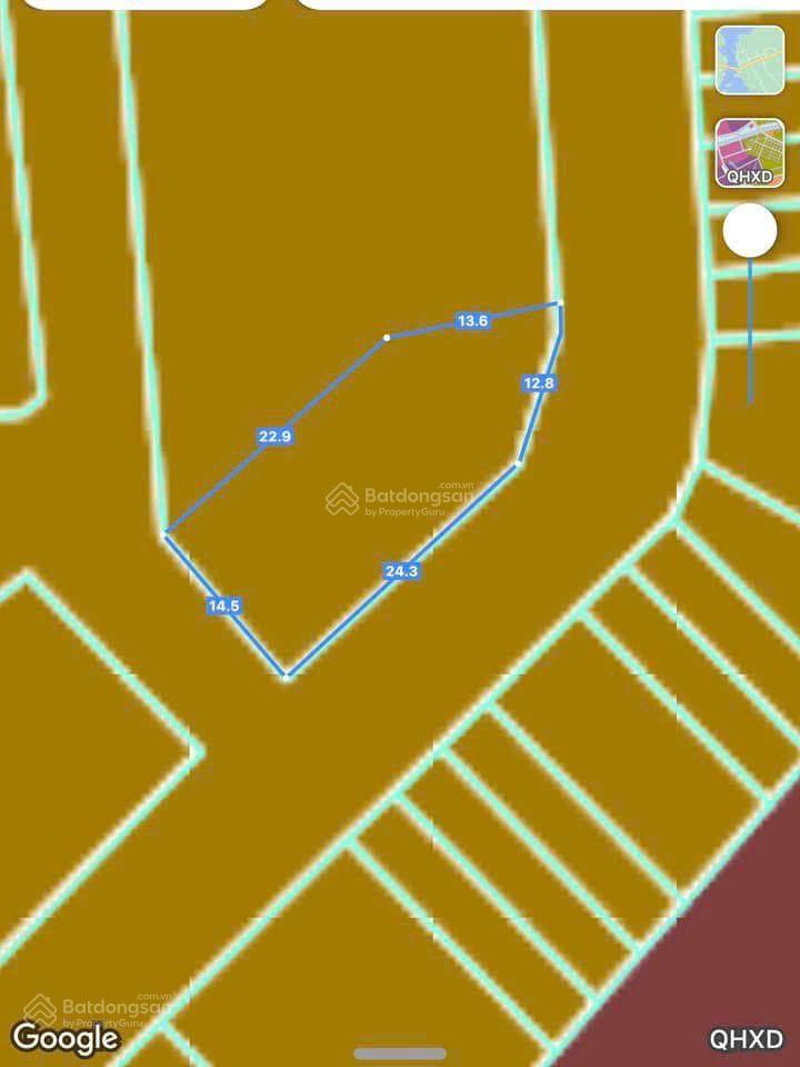 Lô góc 405m chỉ 24 tỷ đất biệt thự him lam trường thọ thủ đức