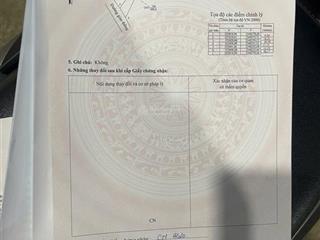 Đất trống không tranh chấp, 389,4m2 trong đó 120m2 thổ cư, còn lại đất trồng cây lâu năm