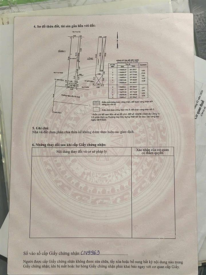 Cần bán nhà nát mặt tiền đường 12m nguyễn thị tuôi vĩnh lộc a