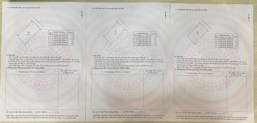 Tài chính nhỉnh 1 tỷ sở hữu ngay 113m2 tại thôn phúc xuân, bắc sơn, sóc sơn, giá thỏa thuận