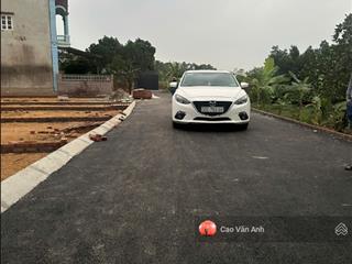 Bán nhanh lô 75m2 tân xã thạch thất, (xã hạ bằng mới) giáp cnc hòa lạc khu đấu giá, đh fpt đường 6m