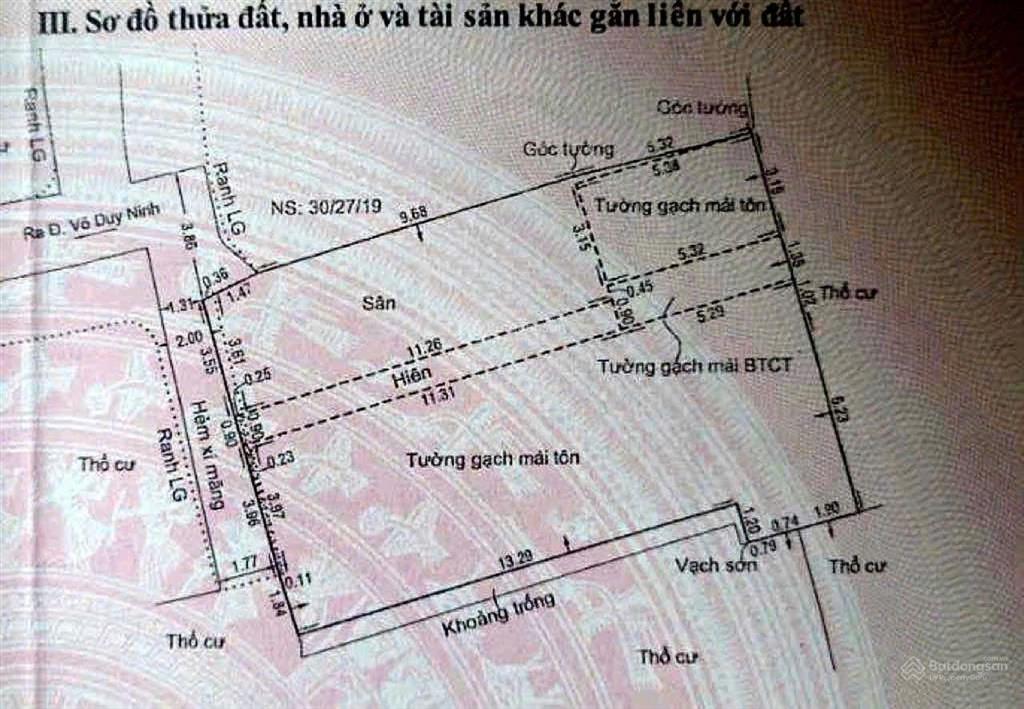 Cách sở thú là quận 1  diện tích khủng lý tưởng để xây chdv 182m ngang 12m sổ vuông a4 1216m