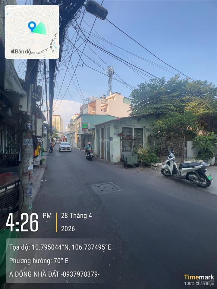 Nhà an khánhsát bên chung cư bộ công an đường xe hơi né thông thoáng .ngang 7.5m nở hậu 9.35m.