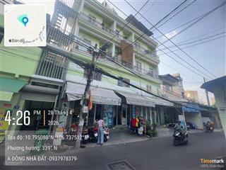 Nhà an khánhsát bên chung cư bộ công an đường xe hơi né thông thoáng .ngang 7.5m nở hậu 9.35m.