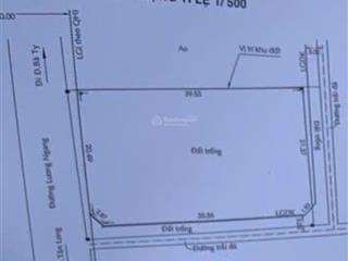 Bán đất kho xưởng 1000m2 thổ cư 20x50 giá 15 tỷ tl. đất 3mt đường lương ngang, tân nhựt, bình chánh