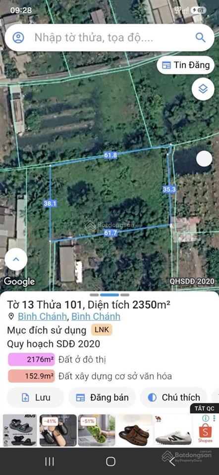 Bán trang trại, khu nghỉ dưỡng tại đinh đức thiện, bình chánh, 12 tỷ, 2282 m2 hàng hiếm tại uy tín