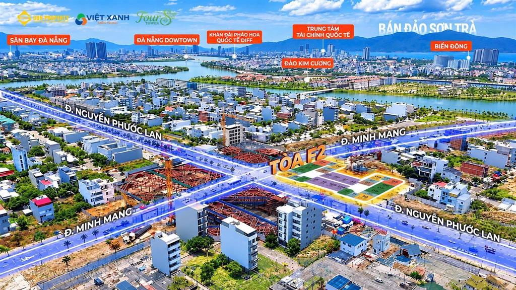 Studio sân vườn fours tower view biển siêu hiếm, tầng 07 giá từ 1,989 tỷ