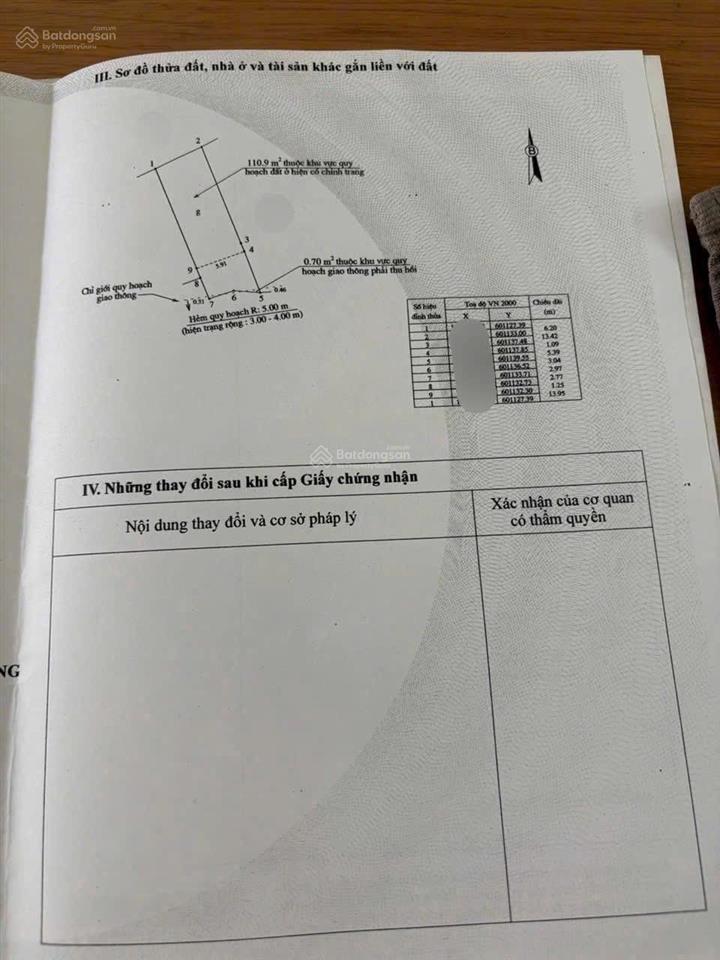 Bán nhà hẻm đường lê hồng phong vùng lỗi của thành phố nha trang giá tốt