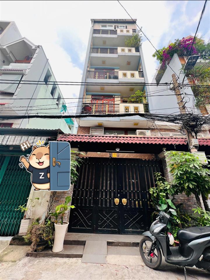 Đỗ thừa luông, tân phú 5 x 19,5 cn 95,6m2  5 tầng(sàn 471m2) chào 12,5 tỷ. hxh 6 mét thông