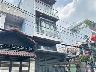 [hạ giá sâu] nhà tân hương đường nhựa thông 8m (4m x 18m) trệt 3 lầu, 6 phòng ngủ