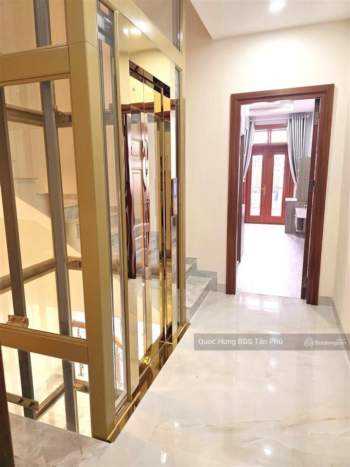 Nhà mới 100% có thang máy thoại ngọc hầu (4m x 17m, đúc lửng 3 lầu)  chỉ 11.5 tỷ tl