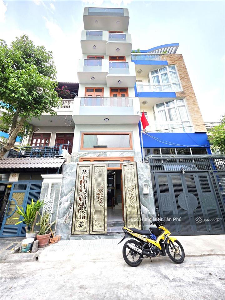 Nhà mới 100% có thang máy thoại ngọc hầu (4m x 17m, đúc lửng 3 lầu)  chỉ 11.5 tỷ tl