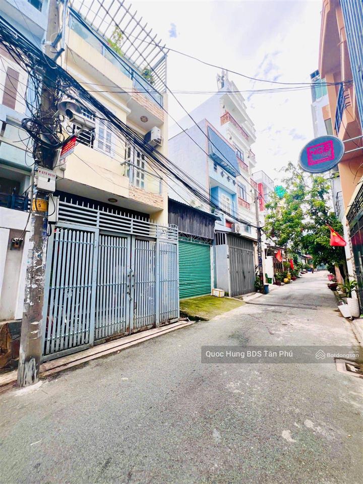 Bán nhà đối diện aeon tân phú bờ bao tân thắng hẻm nhựa 5m giá 6.3 tỷ tl