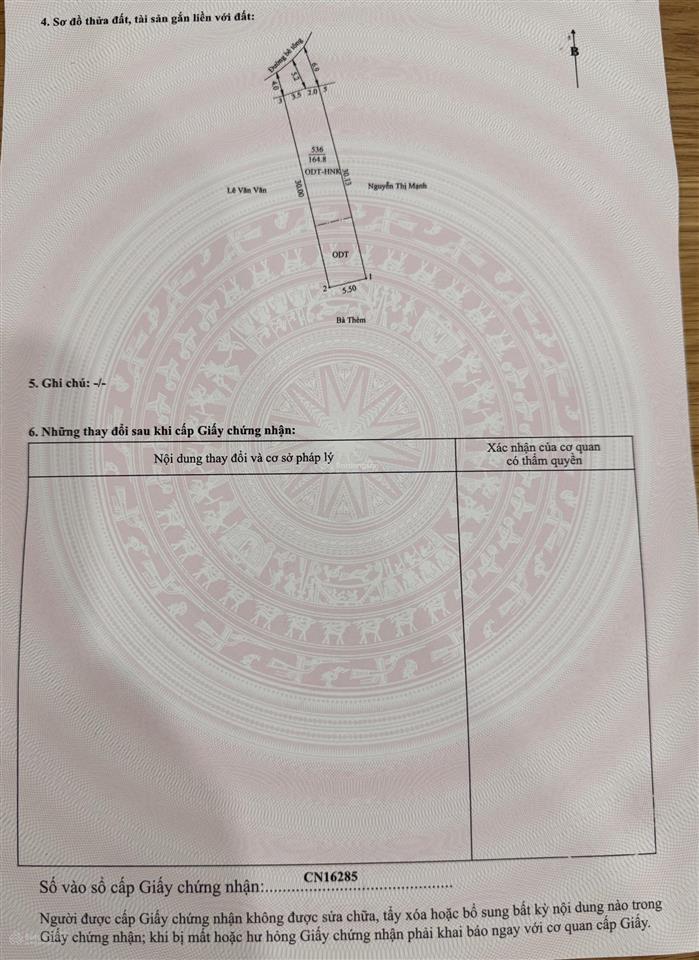 Đất nền vị trí tốt trung tâm thủ dầu một