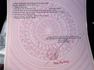 Đất nền trung tâm thành phố thủ dầu 1