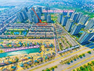 Hàng cực độc đầu tư ngon luôn, shophouse sổ đỏ lâu dài đối diện 35 toà chung cư kinh doanh sầm uất