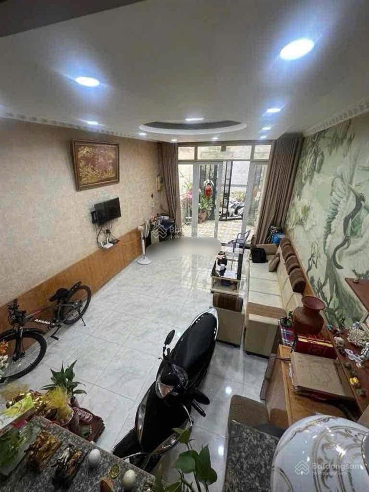 Bán nhà đẹp 4 tầng ngay đh văn lang, 4x21m  sát mặt tiền hẻm 6m nơ trang long  giá 9.5 tỷ còn tl