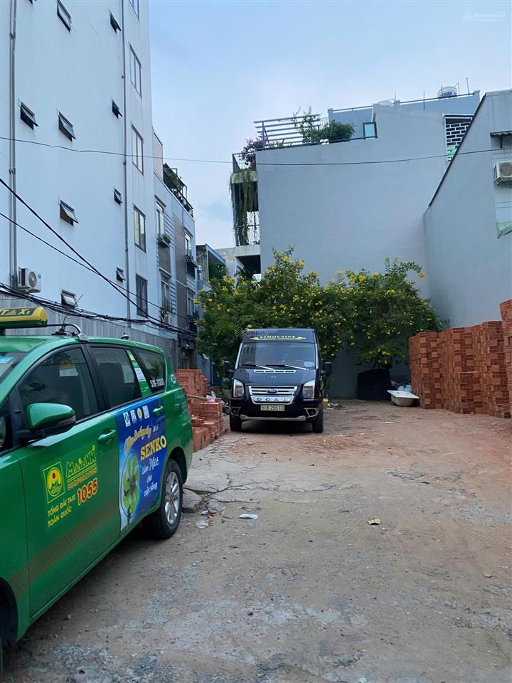 Bán đất sát mặt tiền hẻm xe hơi lê quang định, 4x15m nở hậu 6m gpxd hầm 5 tầng  giá chỉ 8 tỷ tl