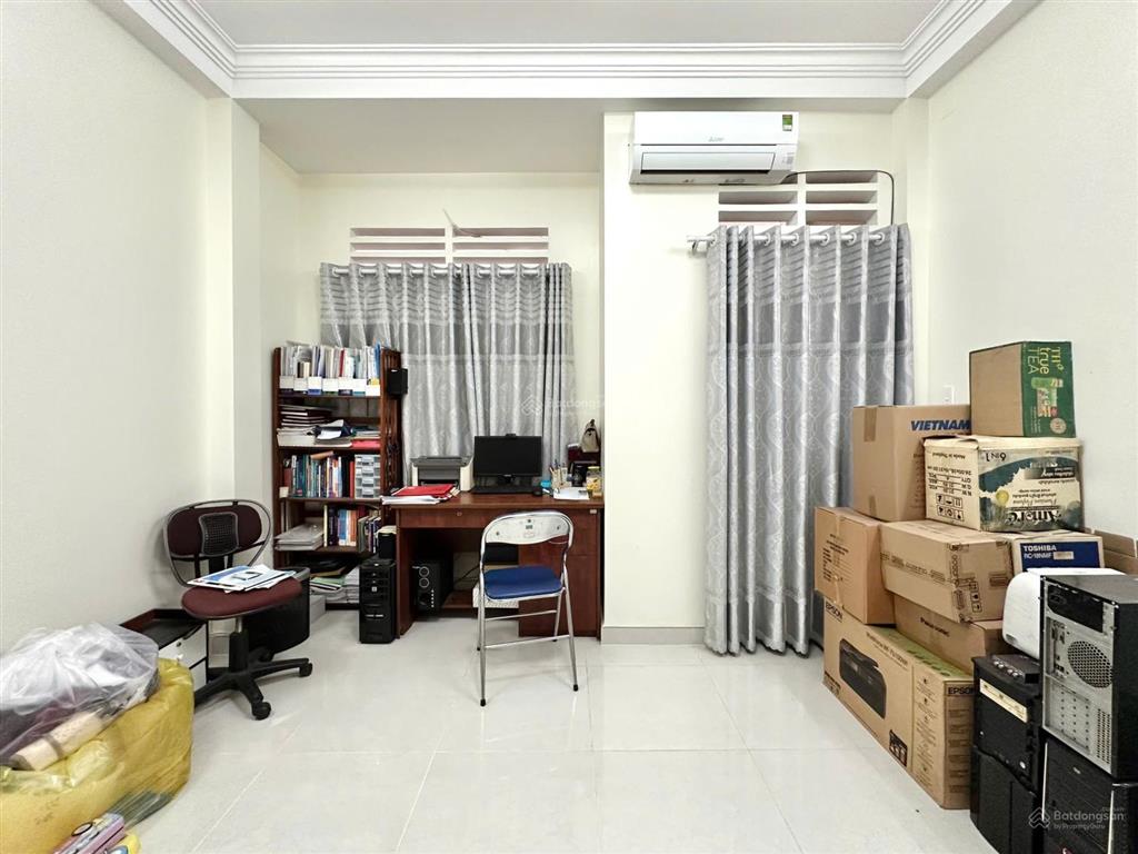 Bán nhà ngay cổng trường đh văn lang đặng thùy trâm, 4.5 x 16m, 4 tầng đã hoàn công, chỉ 12.4 tỷ tl