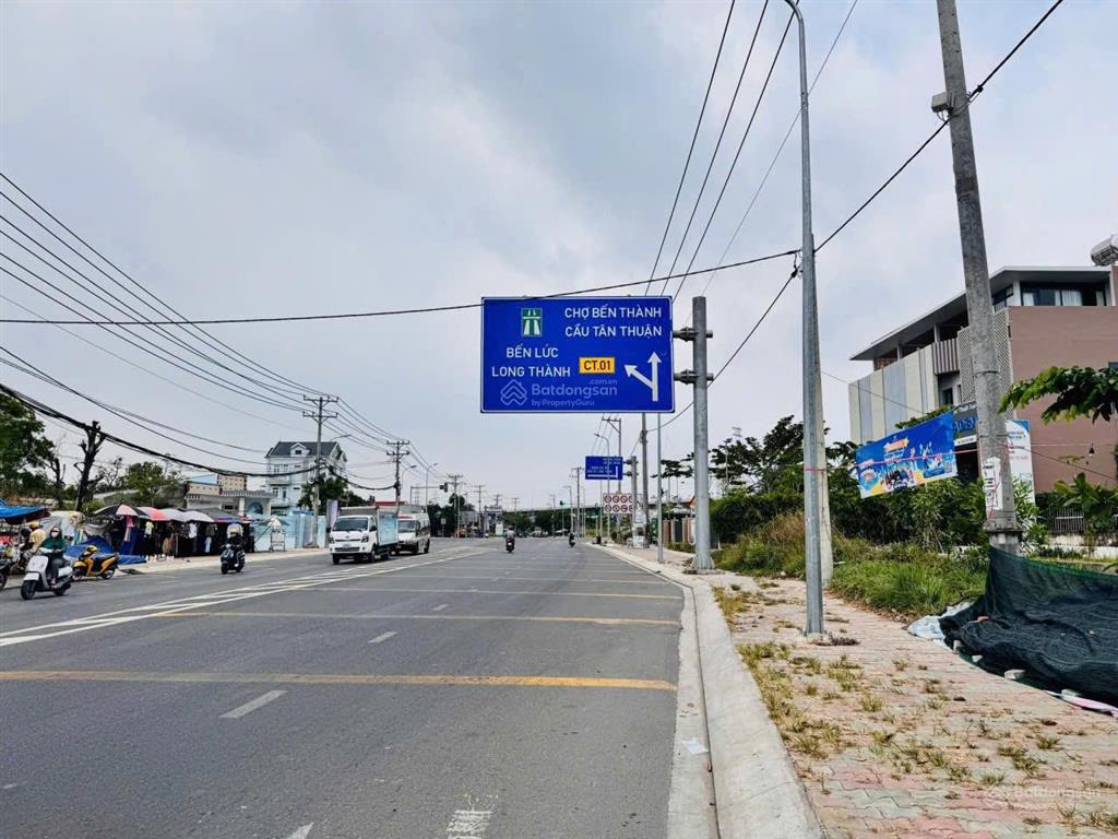Đất kdc long thới  297m.đường nhựa 12m  phía sau có đường thoát hiểm 6m, full thổ cư