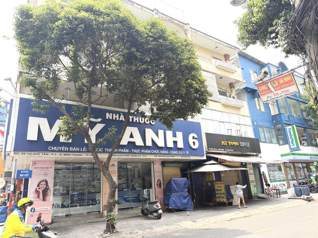 Bán nhà vị trí vàng  căn nhà cực kỳ đắc địa ngay góc 2 mặt tiền đường vạn kiếp & vũ huy tấn
