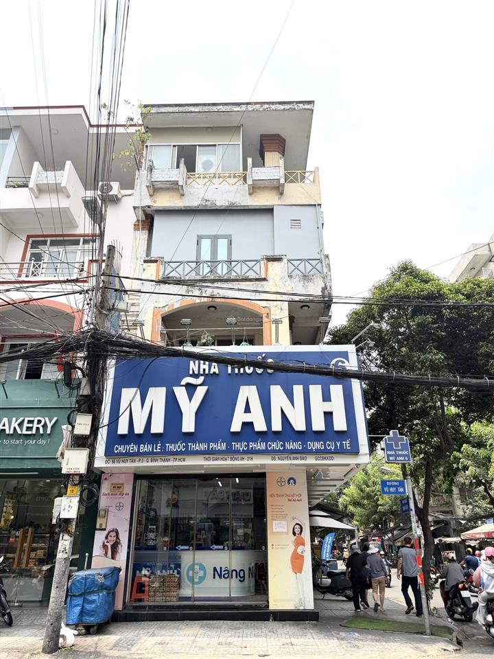 Bán nhà vị trí vàng  căn nhà cực kỳ đắc địa ngay góc 2 mặt tiền đường vạn kiếp & vũ huy tấn