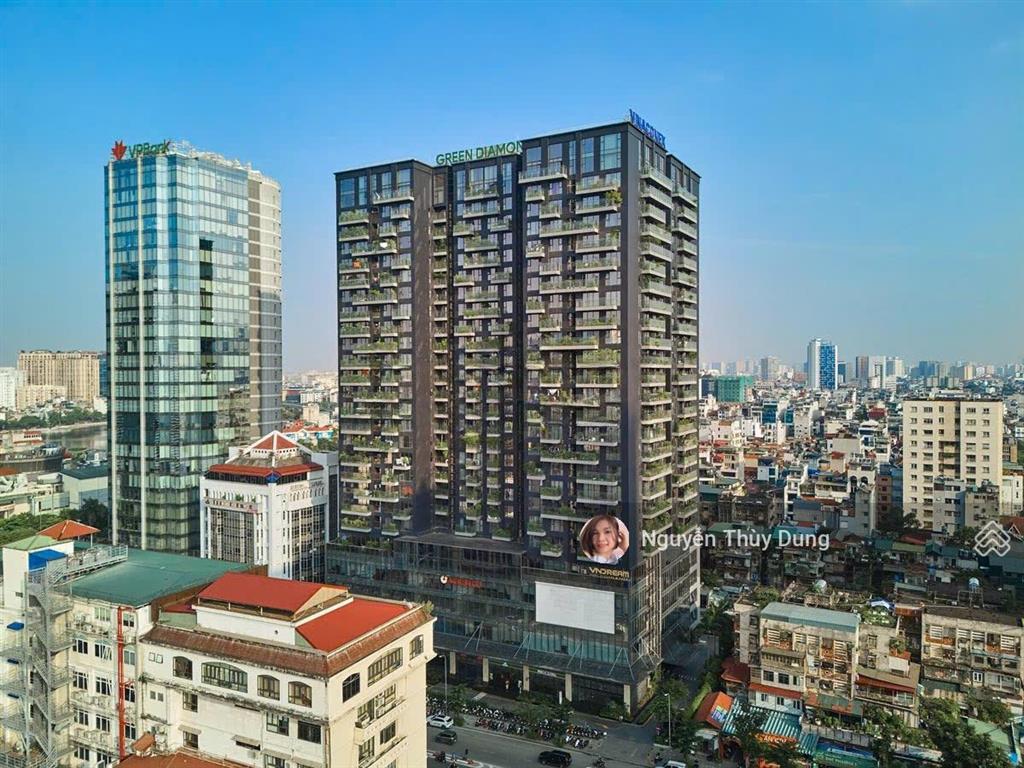 Bql toà nhà cho thuê văn phòng toà green diamond 93 láng hạ, dt 1.640m2 có chia cắt linh hoạt