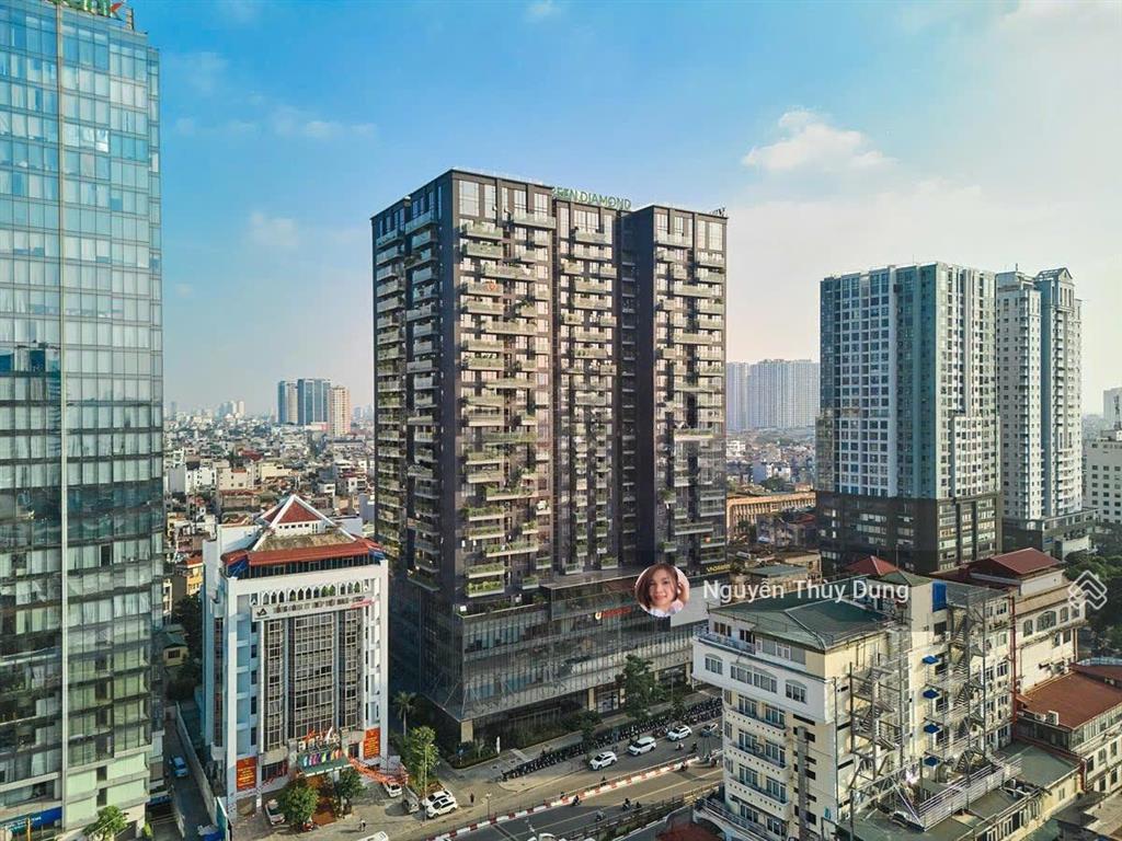Bql toà nhà cho thuê văn phòng toà green diamond 93 láng hạ, dt 1.640m2 có chia cắt linh hoạt