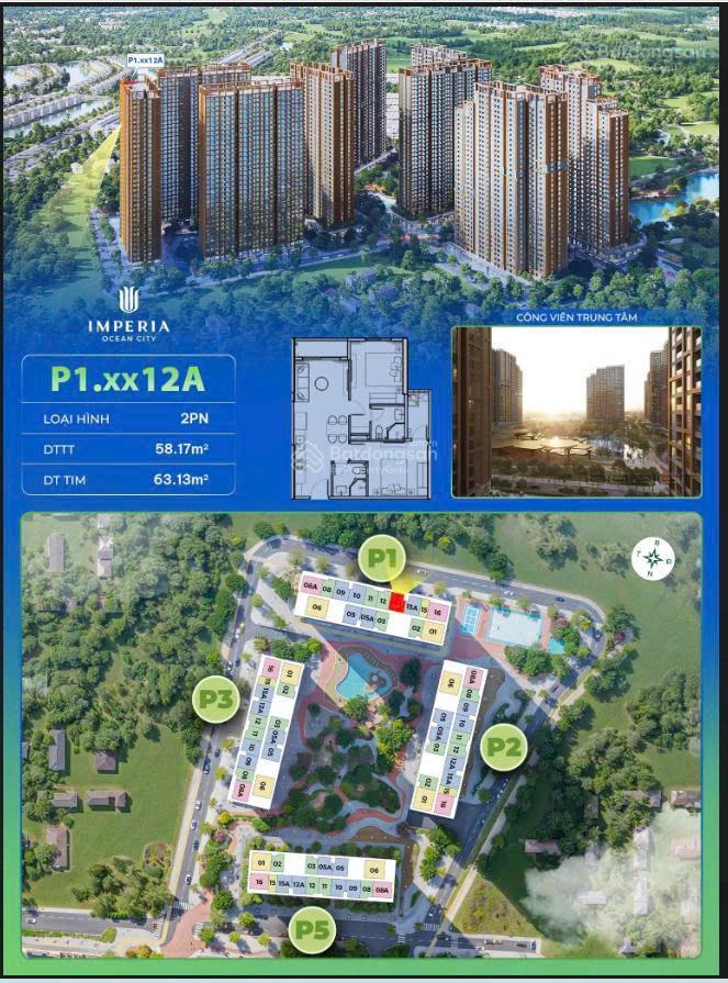 Bán căn 2pn tầng 20 dtich 58m giá 3,48 tỷ full vat, ký mới cđt imperia ocean city vin ocp2 full đồ