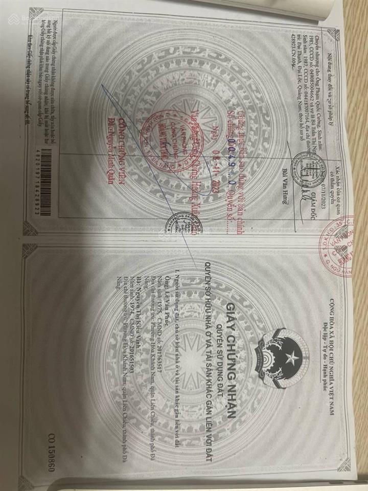 Bán nhà riêng tại kiệt 1/17, bàu mạc 9, 4,5 tỷ, 96m2