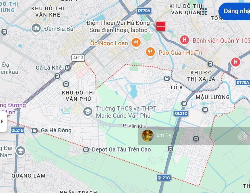 Chủ nhà cần bán gấp để chuyển đổitrung tâm hà đôngôtô sát nhànhà dân xâyngõ rộngdt50m7tỷ6