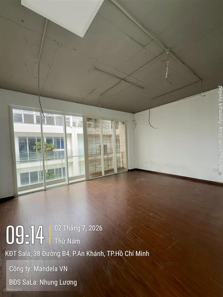 Cho thuê mặt bằng (shophouse) căn góc 3 mặt tiền sala, 5 tầng và 1 hầm, 560m2, có thang máy