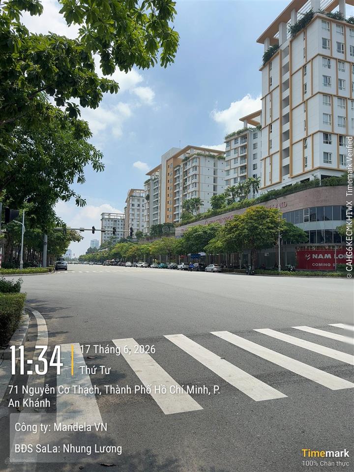 Cho thuê mặt bằng shophouse tại sala sala dtsd gần 1400m², ngang 14.2m x 24m, nội thất đầy đủ