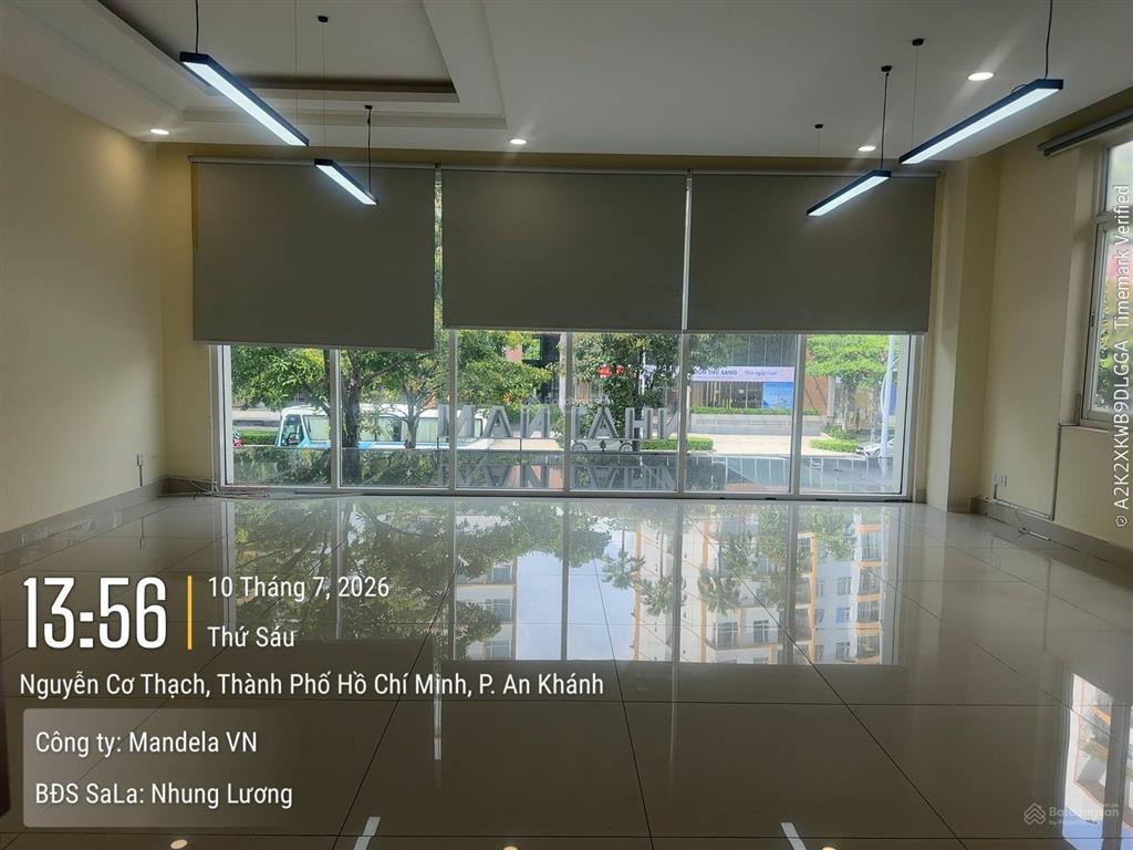 Cho thuê nhà phố nguyễn cơ thạch hầm + 5 tầng, dtsd 693m2, có máy lạnh, thang máy đầy đủ
