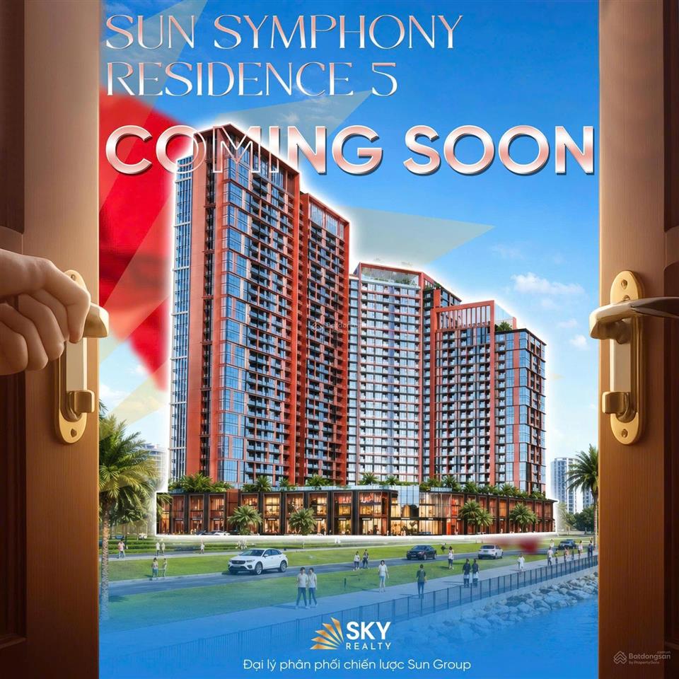 Bán căn hộ 30m2,studio tại sun symphony residence,bên bờ sông hàn