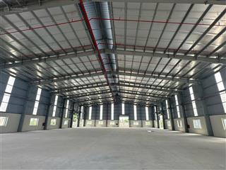 Cho thuê kho xưởng 1500m2 kcn thạch thất trục đại lộ thăng long, pccc nghiệm thu, trạm điện 400kva