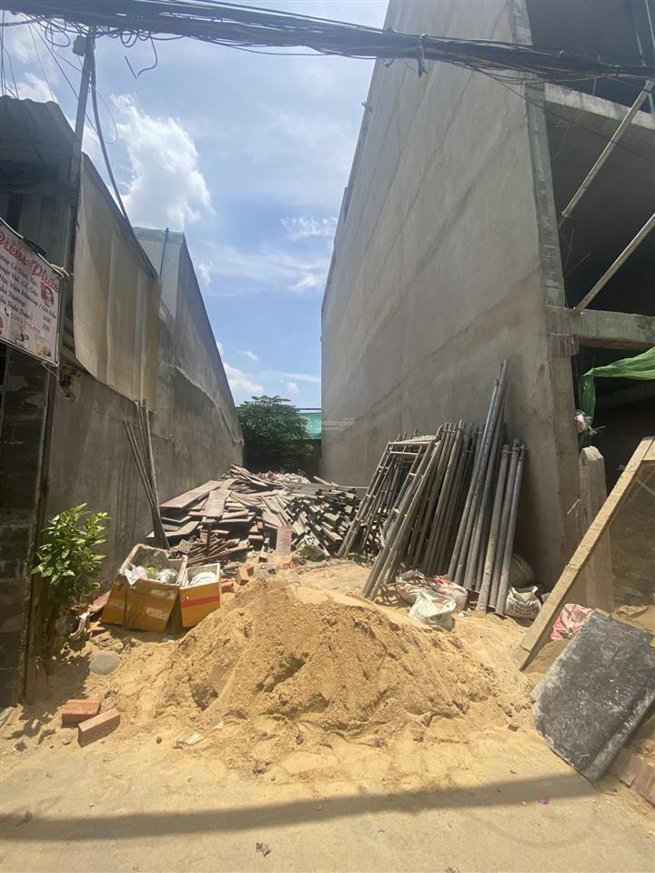 Bán đất lê văn thọ  gò vấp  96m²  hẻm ô tô  xây được 5 tầng