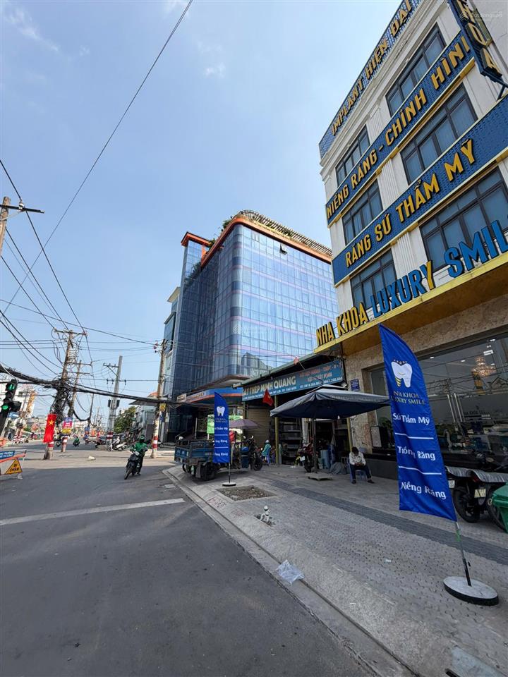 Tòa nhà văn phòng nguyễn thị định q2, 6 tầng + thang máy, 154,9m2 hđt 110tr/tháng, dt sàn 703.3m2