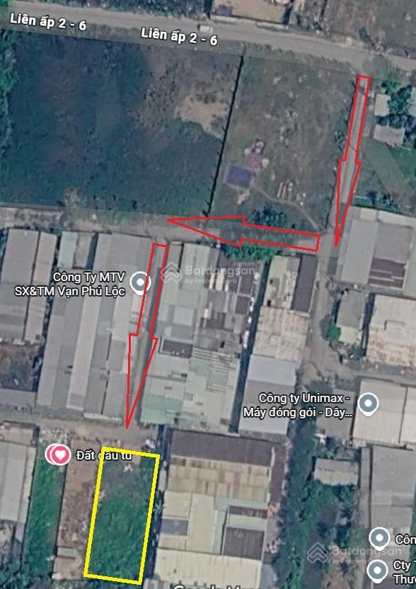 Bán đất đường liên ấp 26 nối dài  6,7 tỷ 1032m2  sổ đỏ chính chủ  đường ôtô tải vào tận nơi
