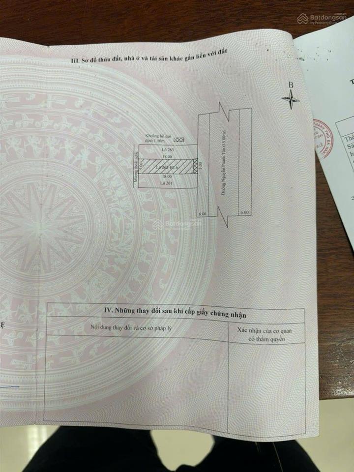 Bán đất mt đường nguyễn phước tần