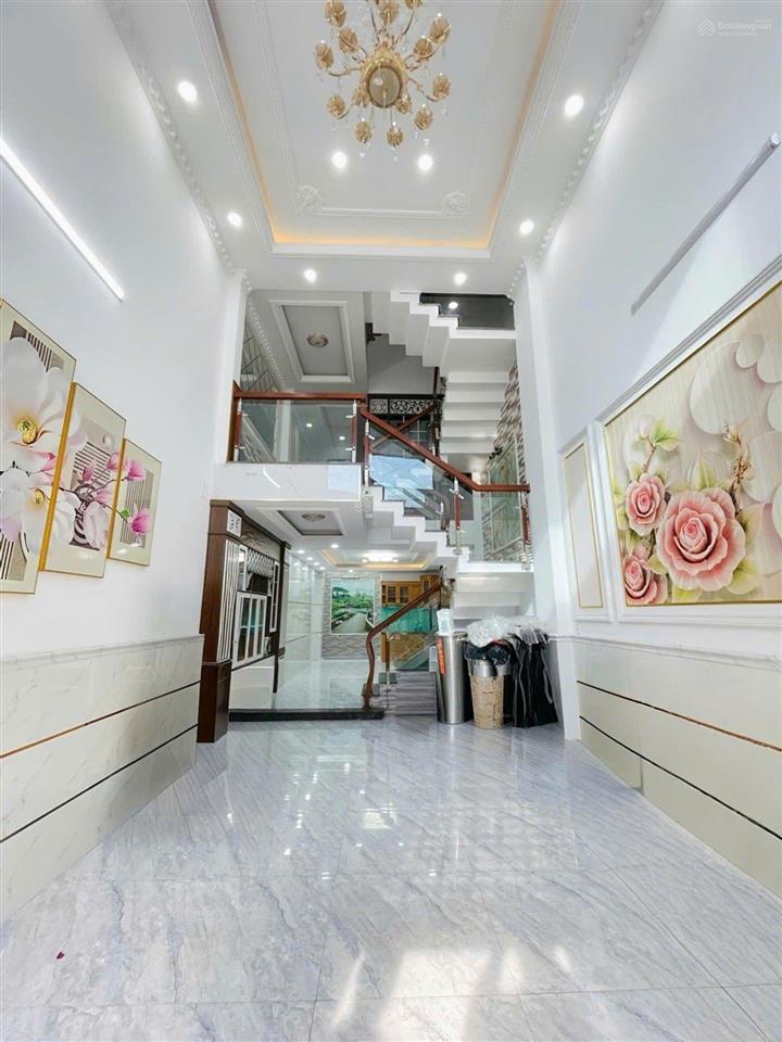 Nhà 4 tầng lâm thị hố4m x 15m mới cực đẹpgần hiệp thành cityhẻm xe tải 6m  khu phân lô