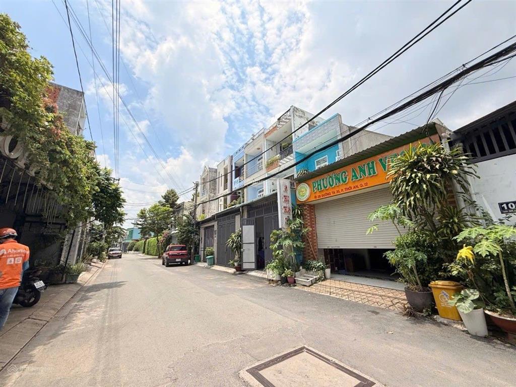 Nhà mặt tiền kinh doanh 4m x 24m, thới an quận 12, đang cho thuê 10tr/ th. giá 7 tỷ (tl)