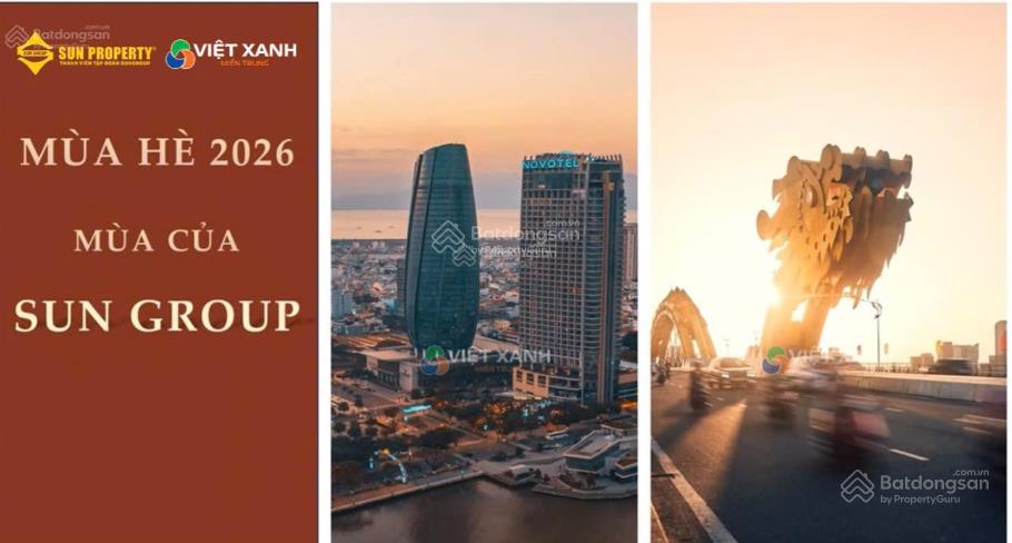 Sun group mở bán chính thức đất nền võ chí công, sổ hồng đầy đủ, giá thỏa thuận