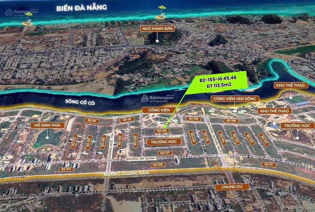 Đất nền võ chí công đà nẵng, gần aeon mall, sổ hồng riêng, đầu tư tốt
