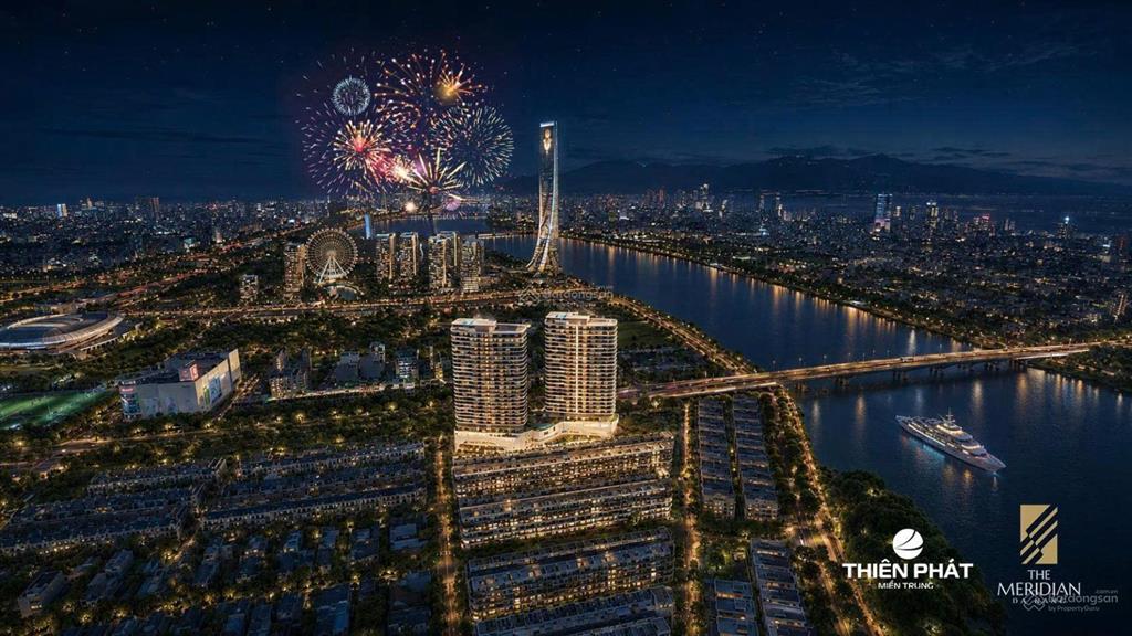 The meridian đà nẵng 4,387 tỷ sở hữu căn hộ view biển  sông  pháo hoa