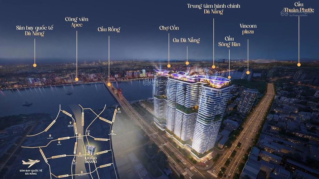 Penthouse the legend 109,6m2 riêng tư tuyệt đối, đẳng cấp khác biệt